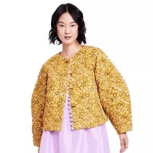 Kika Vargas Target Quilted Floral Jacket